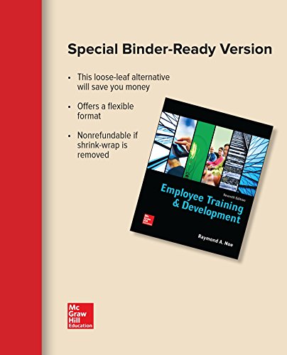 Loose-Leaf for Employee Training & Development