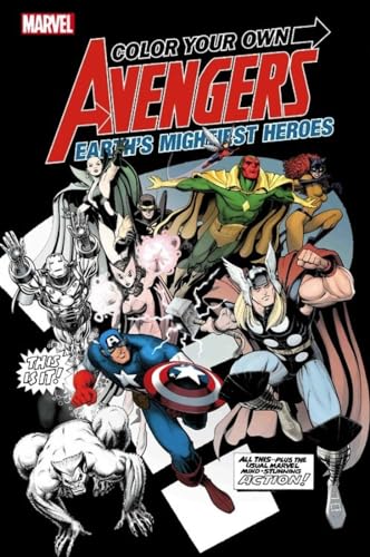 Color Your Own Avengers: Earth's Mightiest Heroes