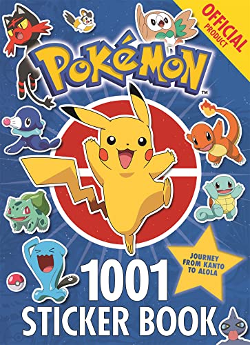 The Official Pokémon 1001 Sticker Book