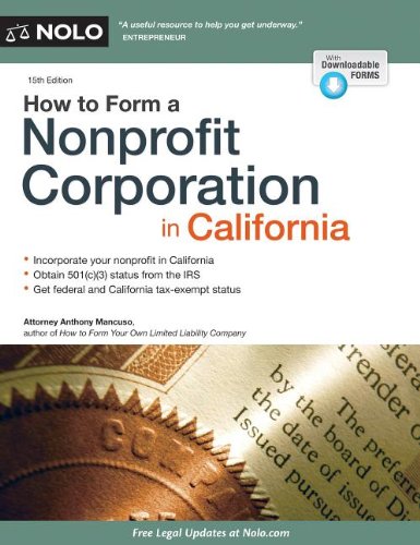 How to Form a Nonprofit Corporation in California