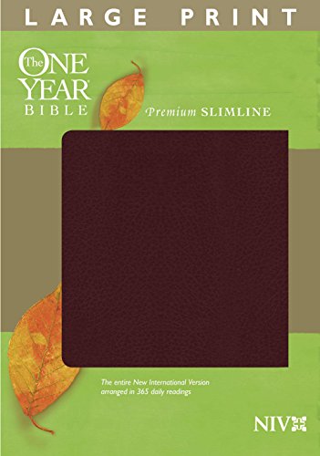 The One Year Bible NIV, Premium Slimline Large Print edition