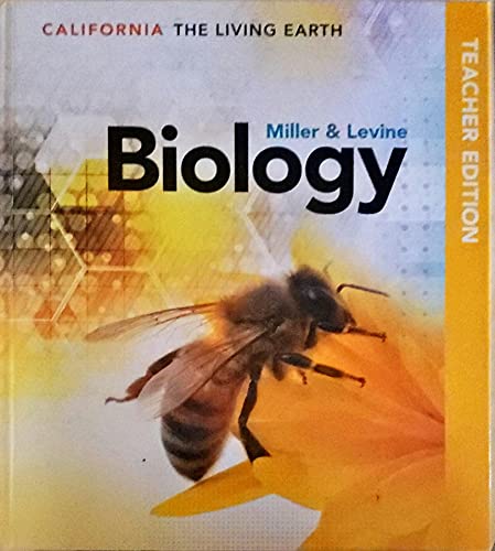 Biology, The Living Earth, California Edition, Teacher Edition, c. 2020, 9781418283094, 1418283096