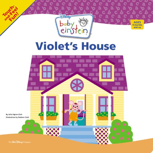 Baby Einstein Violet's House (A Touch-and-feel Book)