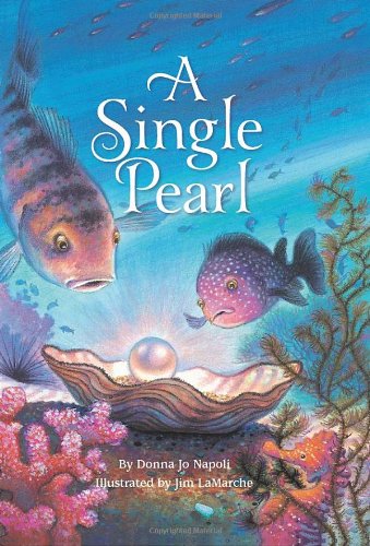 Cover of A Single Pearl by Napoli, Donna Jo, Hardcover Book