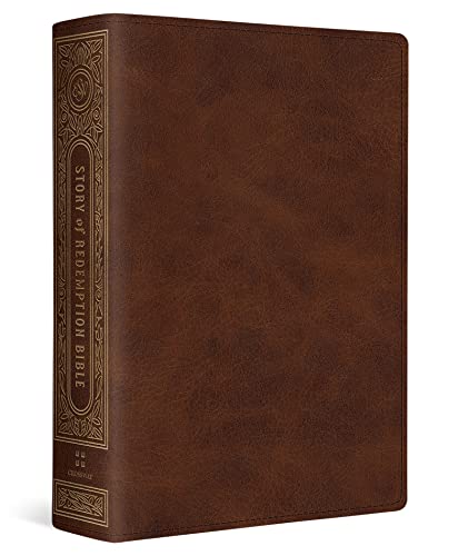 ESV Story of Redemption Bible: A Journey through the Unfolding Promises of God (TruTone, Brown)