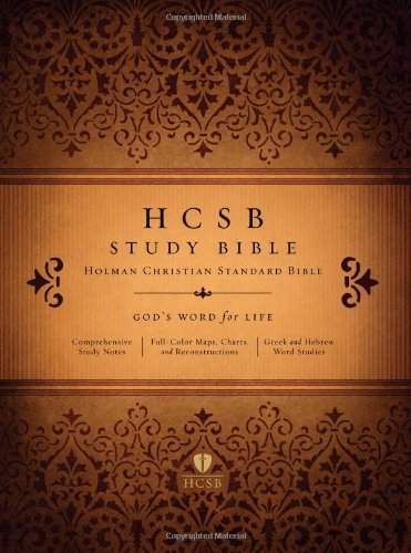 HCSB Study Bible, Brown/Tan Imitation Leather