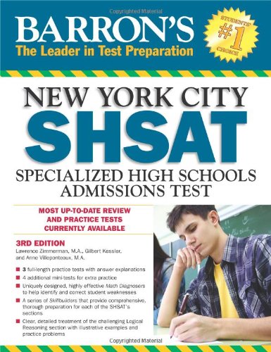 Barron's New York City SHSAT: Specialized High Schools Admissions Test (Barron's SHSAT)