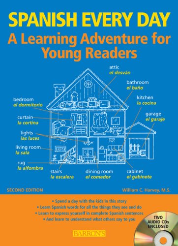 Spanish Every Day: A Learning Adventure for Young Readers (Spanish and English Edition)