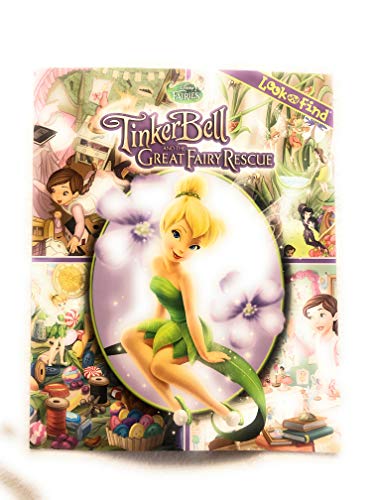 DISNEY TINKER BELL and the great fairy rescue look and find