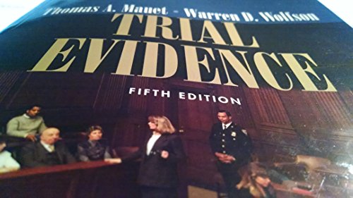 Trial Evidence (Aspen Coursebook Series)