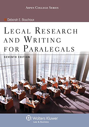 Legal Research and Writing for Paralegals (Aspen College)