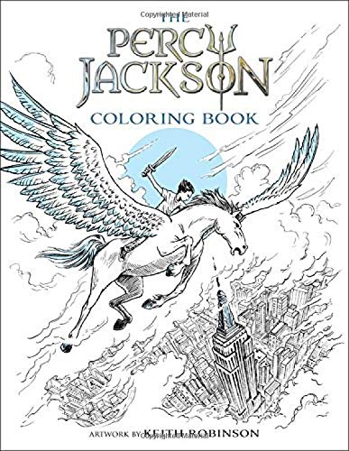 Percy Jackson and the Olympians The Percy Jackson Coloring Book (Percy Jackson and the Olympians)