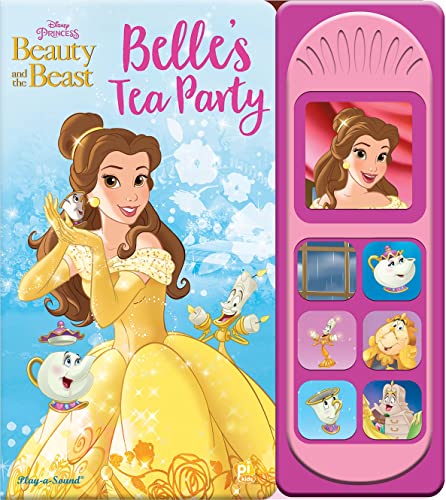 Disney Princess - Beauty and the Beast: Belle's Tea Party Little Sound Book - PI Kids (Play-A-Sound)