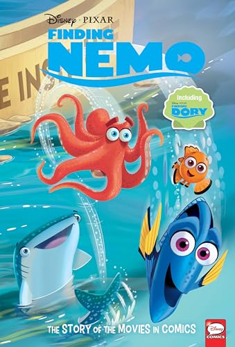 Disney/PIXAR Finding Nemo and Finding Dory: The Story of the Movies in Comics