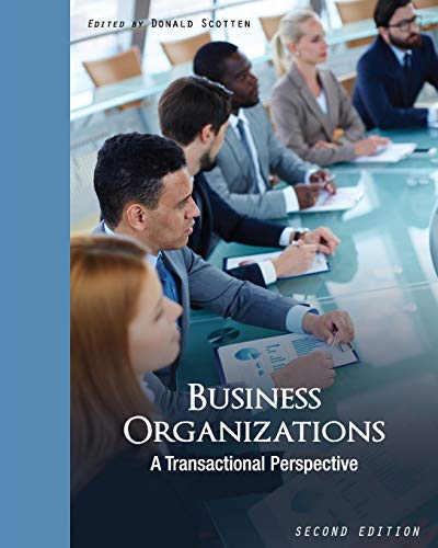 Business Organizations: A Transactional Perspective
