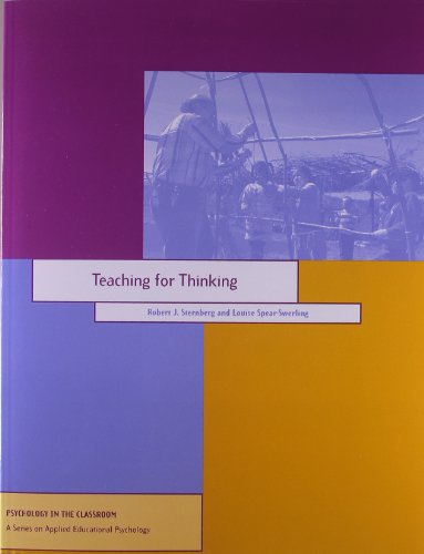 Teaching for Thinking (Psychology in the Classroom)