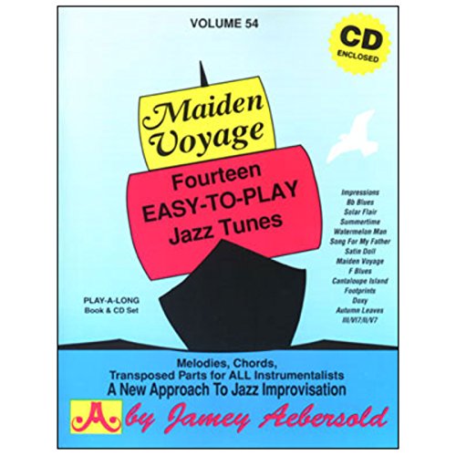 Vol. 54, Maiden Voyage: Fourteen Easy-To-Play Jazz Tunes (Book & CD Set) (Play- A-long, Volume 54)