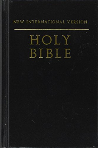 NIV, Holy Bible, Compact, Hardcover, Black