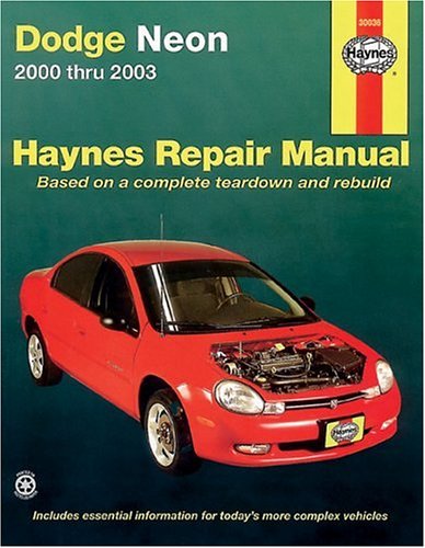 DODGE NEON 2000-2003 (Hayne's Automotive Repair Manual)