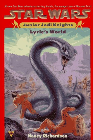 Cover of Lyric's World (Star Wars: Junior Jedi Knights, No. 2) by Richardson,Nancy, paperback Book