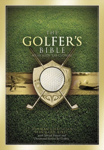 HCSB Golfer's Bible (Green Bonded Leather)