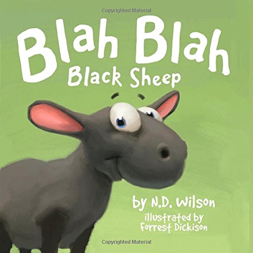 Blah Blah Black Sheep Picture Books, Illustrated Children Story Books, Courageous Kids, Action-Packed Children's Books Ages 6-8, Bedtime Animal Books for Kids