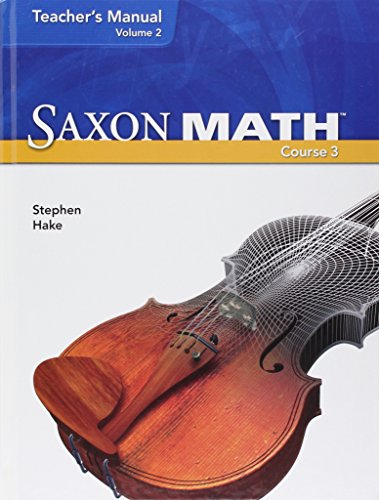 Saxon Math Course 3 (2)