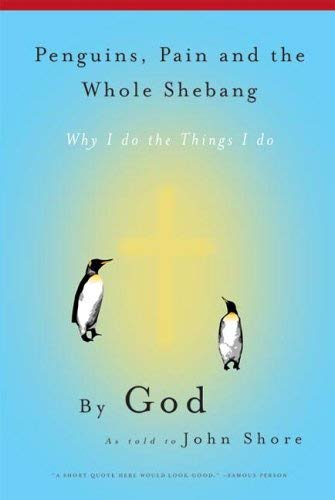 Penguins, Pain And the Whole Shebang: Why I Do The Things I Do
