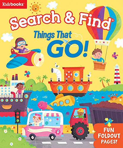 Search & Find With Gatefolds Things That Go