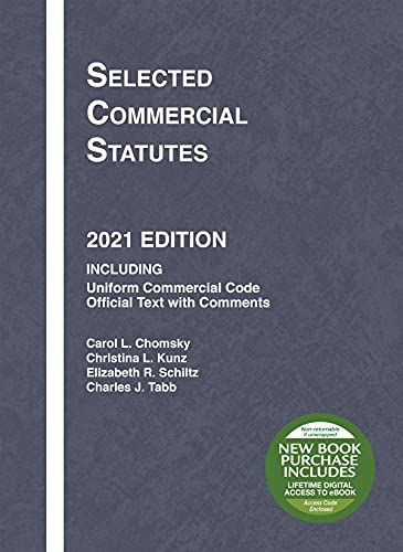 Selected Commercial Statutes, 2021 Edition (Selected Statutes)