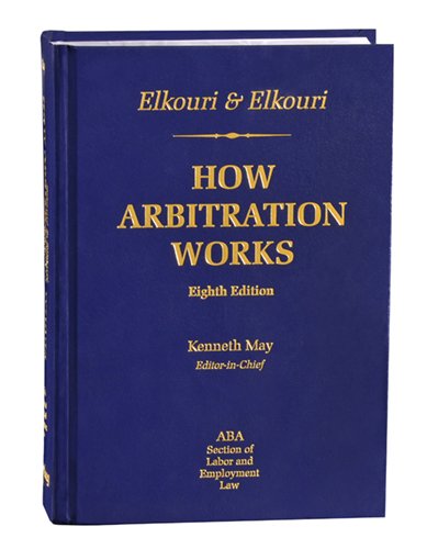Arbitration Law Book