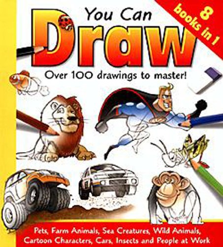 You Can Draw 8 Books in 1