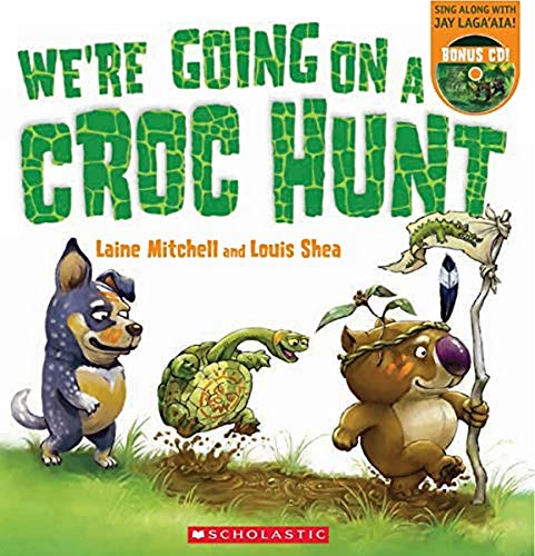 We're Going on a Croc Hunt Book + CD