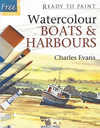 Watercolour Boats and Harbours (Ready to Paint)