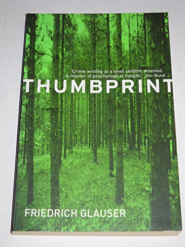 Thumbprint (A Sergeant Studer Mystery)