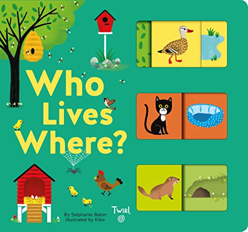 Who Lives Where?: A Slide-and-Learn Book