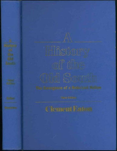 A History Of The Old South