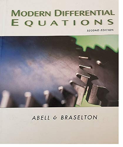 Modern Differential Equations