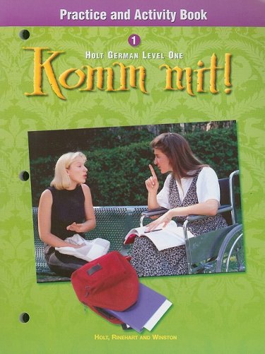 Komm mit!: Practice and Activity Book Level 1