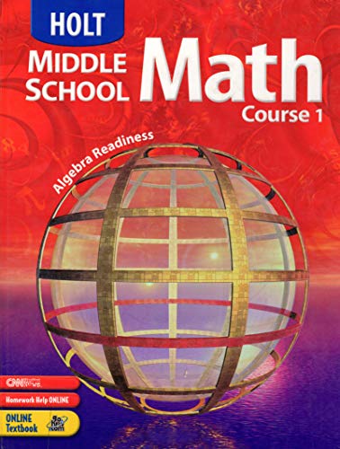 Holt Middle School Math: Course 1