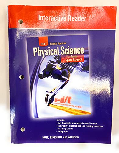 Holt Science Spectrum: Physical Science with Earth and Space Science