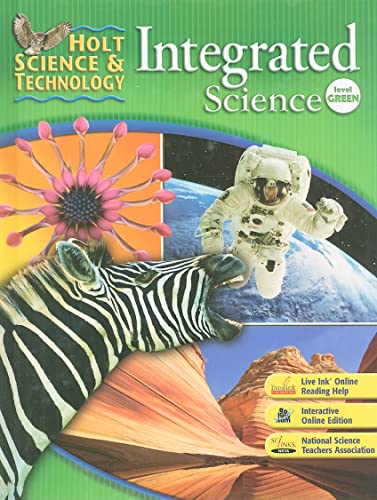 Holt Science and Technology Integrated Science Level Green