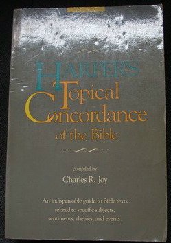 Harper's Topical Concordance of the Bible