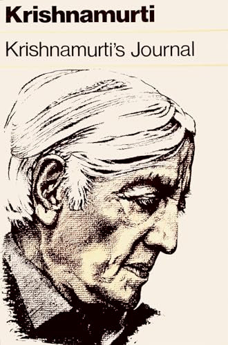 Krishnamurti's Journal
