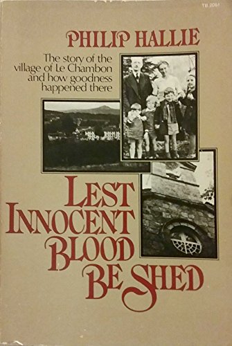 Lest Innocent Blood Be Shed