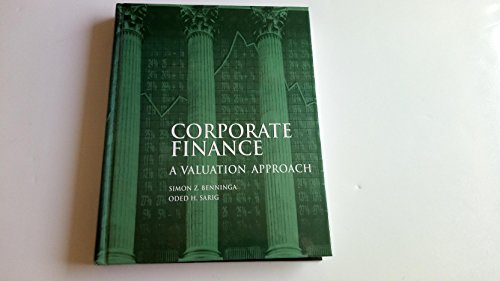 Corporate Finance: A Valuation Approach