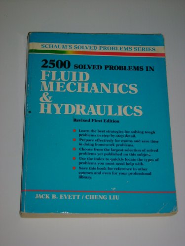 2,500 Solved Problems In Fluid Mechanics and Hydraulics