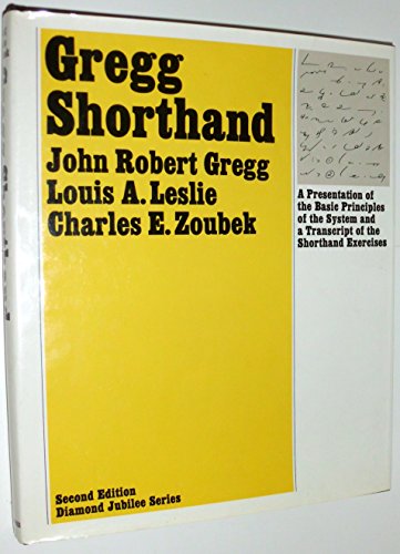 Gregg Shorthand (Diamond Jubilee Series)