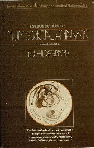 Introduction to Numerical Analysis (McGraw-Hill Series in Management)