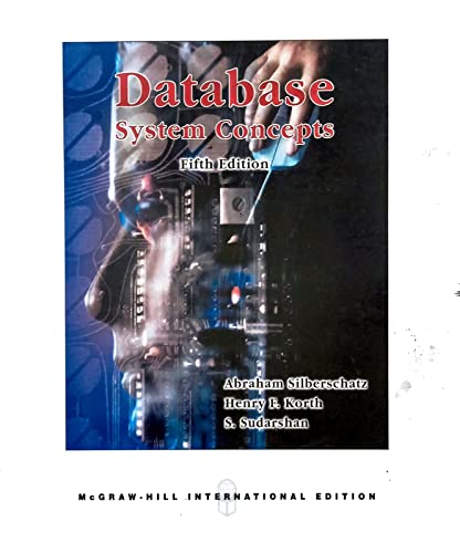 Database System Concepts